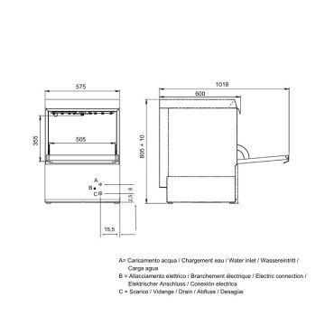 dimensioni chlp50ev+ps